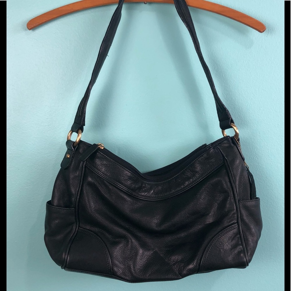 💕Great American leatherworks bag w/magnetic clasp